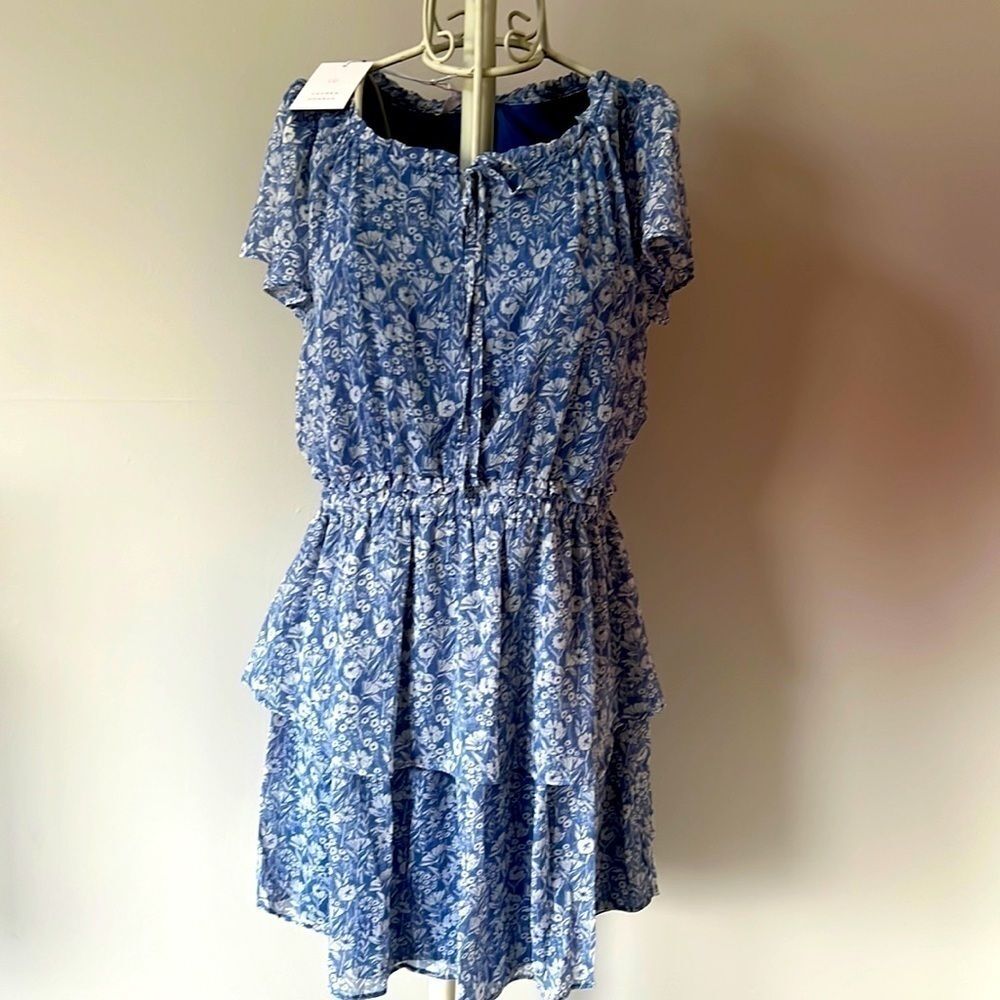 NWT Lauren Conrad ruffled dress - Picture 1 of 4